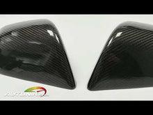 Real Carbon Fiber Mirror Cover Caps For 2017+ Tesla Model 3 Replacement te1