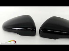 Gloss Black Side Wing Mirror Cover Caps Replacement For VW Golf GTI MK6 2009-2013 mc44