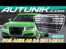 Chrome Front Bumper Grille Replace for AUDI A8 D4 2011-2014