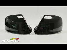 Gloss Black Mirror Cover Caps For 2009-2017 AUDI Q5 SQ5 Q7 w/ Side Lane Assist mc64