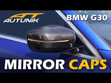Real Carbon Fiber Side Mirror Cover Caps Replacement for BMW 5 7 8 Series G30 G31 G11 G12 G14 G15 mc86