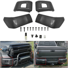 4pcs Set Front & Rear Bumper Covers Magnetic Gray 1G3 For Toyota Tundra 2014-2021