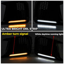 For 18-21 Subaru WRX STI Sequential LED DRL Dayting Running Lights Kits Fog Light Bezels