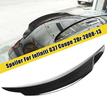 For 2008-2013 Infiniti G37 Coupe Carbon Fiber Trunk Spoiler Wing