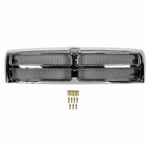 Chrome Front Bumper Grille Grill for Dodge Ram 1500 2500 3500 1994-2002