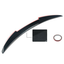Carbon Fiber Look M4 Style Trunk Spoiler Wing For BMW G20 330i M340i G80 M3 2019-2024