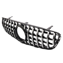 Chrome Front Bumper Grill Grille For 16-19 Mercedes Benz W253 X253 GLC250 GLC300 GLC350