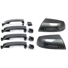 Gray Mirror Cover & Door Handle Kit For Toyota Tundra Sequoia 2011-2019