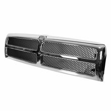 Chrome Front Bumper Grille Grill for Dodge Ram 1500 2500 3500 1994-2002