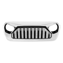 White Front Bumper Grill Grille for Jeep Wrangler JL JT 2018-2021