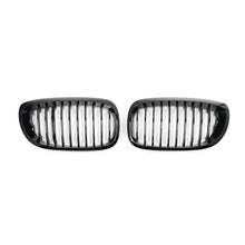 Gloss Black Front Kidney Grille For BMW E46 Coupe LCI 2003-2006