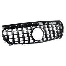 Gloss Black GTR Front Grille Bumper Grill For Mercedes CLA W117 C117 CLA 250 2013-2016