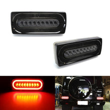 Smoked Lens LED Turn Signal Tail Lights For Mercedes W463 G-Class G500 G550 G55 G63 AMG 1999-2018