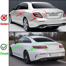 For 2017-2023 Mercedes E-Class C238 Coupe Gloss Black Trunk Spoiler Wing AMG Style