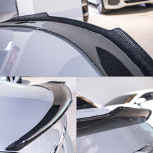 Real Carbon Fiber Rear Trunk Spoiler Wing for Mercedes Benz C Class W204 Sedan 2008-2014