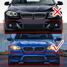For 2010-2016 BMW F10 M5 Only Carbon Fiber Look Front Bumper Corner Splitter Side Canards