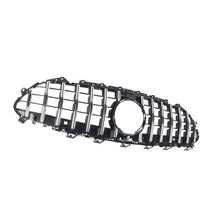 GTR Silver Front Grille Grill For Mercedes Benz CLS C257 2019-2022 Chrome/Black