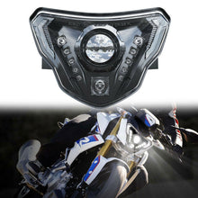 1PCS Motorcycle LED Front Headlight Assembly with Angel Eye Fit For G310GS/G310R