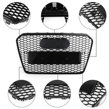 Honeycomb Front Grill Black For AUDI A5 B8.5 S5 8T 2013-2016