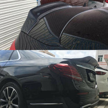 For 2017-2023 Mercedes E-Class W213 Sedan E63 Carbon Fiber Look Trunk Spoiler Wing