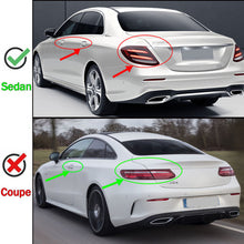 For 2017-2023 Mercedes E-Class W213 Sedan E63 Carbon Fiber Look Trunk Spoiler Wing