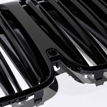Gloss Black Front Hood Kidney Grille For BMW X7 G07 2019-2023