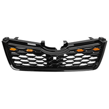 Black Front Bumper Grill Honeycomb Grille w/Light for Subaru Forester 2019-2021