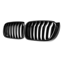 Gloss Black Front Kidney Grill For 2014-2017 BMW X3 F25 X4 F26