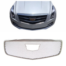 Overlay Chrome Front Bumper Grille for 15-19 Cadillac ATS