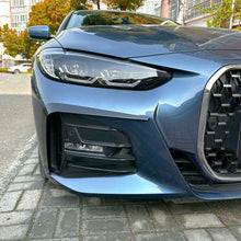 Gloss Black Front Bumper Side Air Vent Trim For BMW 4 Series G22 G23 G26 M Sport 2021-2023
