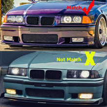 Glossy Black M-Color Front Kidney Grille for BMW 3-Series E36 M3 Coupe 1997-1999