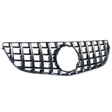 Chrome GT-R Front Grill For Mercedes W207 C207 E400 E500 E550 Coupe 2014-2017 w/o Camera