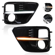 LED DRL Bumper Driving Fog Lights Lamps Bezels Fits 2015 2016 2017 Subaru WRX STI