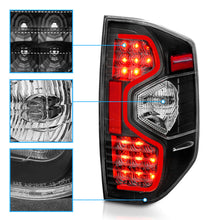 LED Black Brake Tail Lights For 2014-2021 Toyota Tundra SR5 TRD SR Pickup