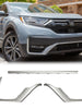 Silver Fromt Bumper Lower Grille Trim Molding 3PCS For 2020-2022 Honda CRV CR-V