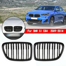 Gloss Black Front Kidney Grille For BMW X1 E84 2010-2015