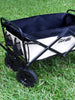 Buff + Black Folding Camping Cart Camp Wagon Trolley cp12